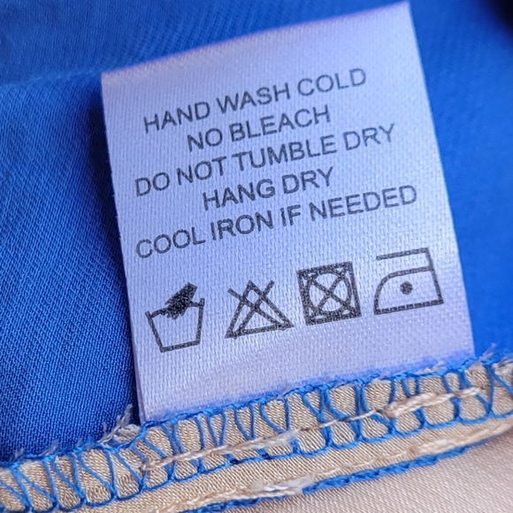 Lovers + Friends Margarita Midi Wrap Skirt in Ocean & Nude Small - Picture 9 of 9